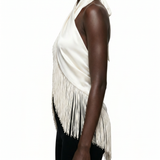 Lucienne Fringe Blouse