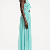 Aquamarine Drapeli Şifon Pantolon