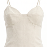 Sculpt Linen Dress