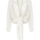 Shirt in Matte Silk