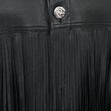 Leather Fringe Jacket