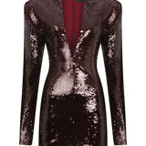 Colette Sequined Mini Dress