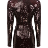 Colette Sequined Mini Dress